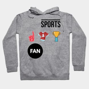 Sports fan Hoodie